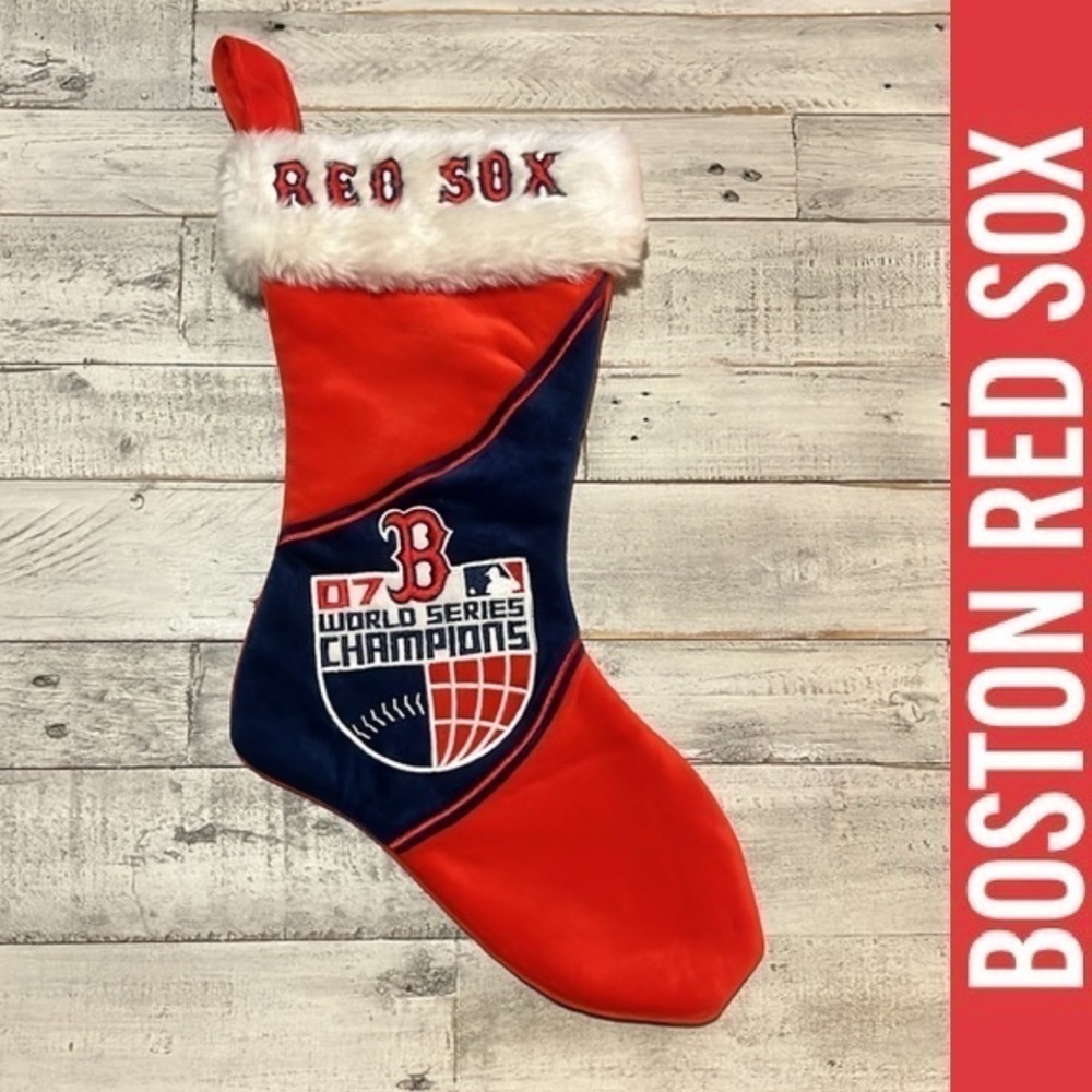 Boston Red Sox 2007 World Series Christmas Stocking‎